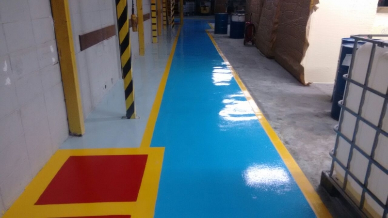 aplicação de epóxi no piso  preço Araras