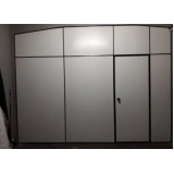 divisória de escritório com porta valor Belo Horizonte