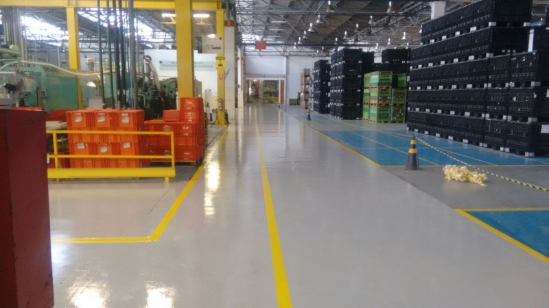 empresa de pintura epóxi em piso de concreto Cubatão