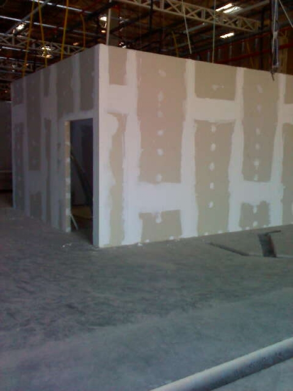 onde faz montagem de paredes em drywall Santos