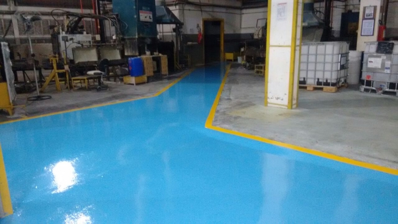 pintura epóxi em piso de concreto preço Americana