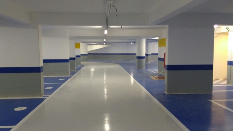 pintura epóxi para estacionamento preço Campo Limpo Paulista