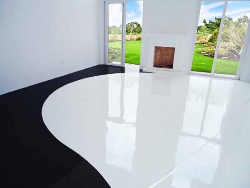 piso epóxi residencial preço Piracicaba