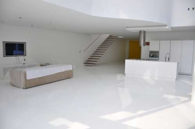 quanto custa piso argamassa epóxi autonivelante branco Jarinu