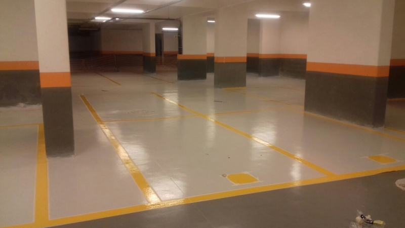 revestimento de epóxi para condomínio Florianópolis