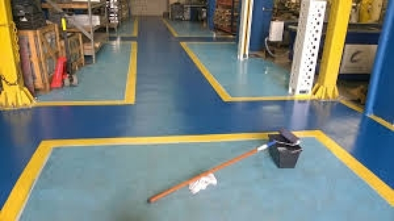 revestimento de piso epóxi multilayer preço Campinas
