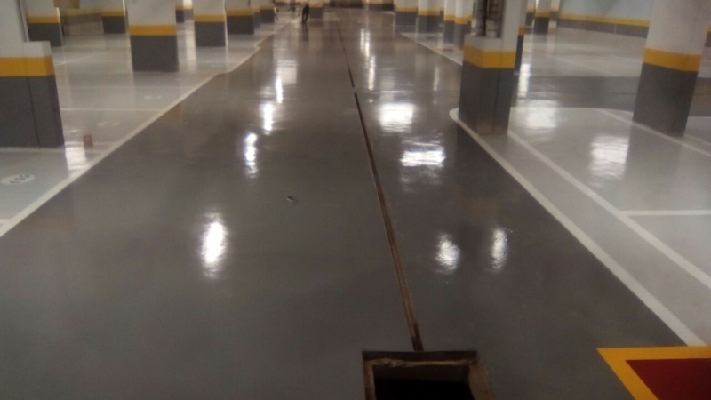 revestimento de piso epóxi para condomínio preço Campinas