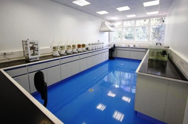 revestimento de piso epóxi para laboratório Campinas