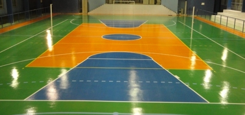 revestimentos de pisos epóxi para quadras poliesportivas Jarinu