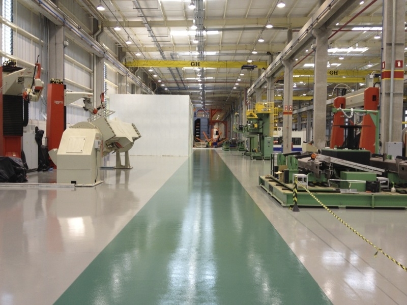 revestimentos epóxi para locais industriais Brasília