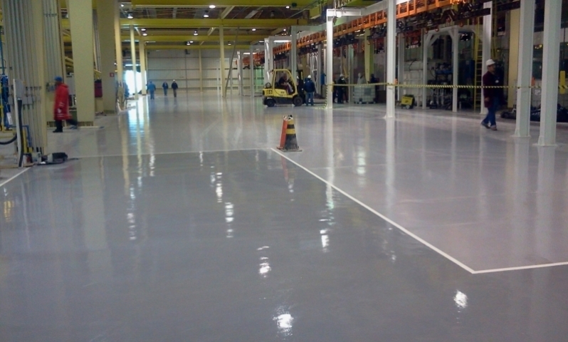 Serviço de Pintura Epóxi a Base de água