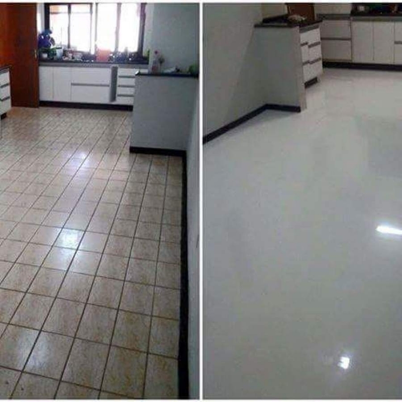 tinta epóxi para piso valor Diadema